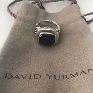 ‼️SALE‼️ David Yurman 925 SS Black Onyx Ring